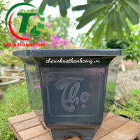 CHẬU LỤC GIÁC TRẮNG