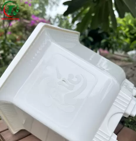 Sản phẩm CHẬU LỤC GIÁC TRẮNG